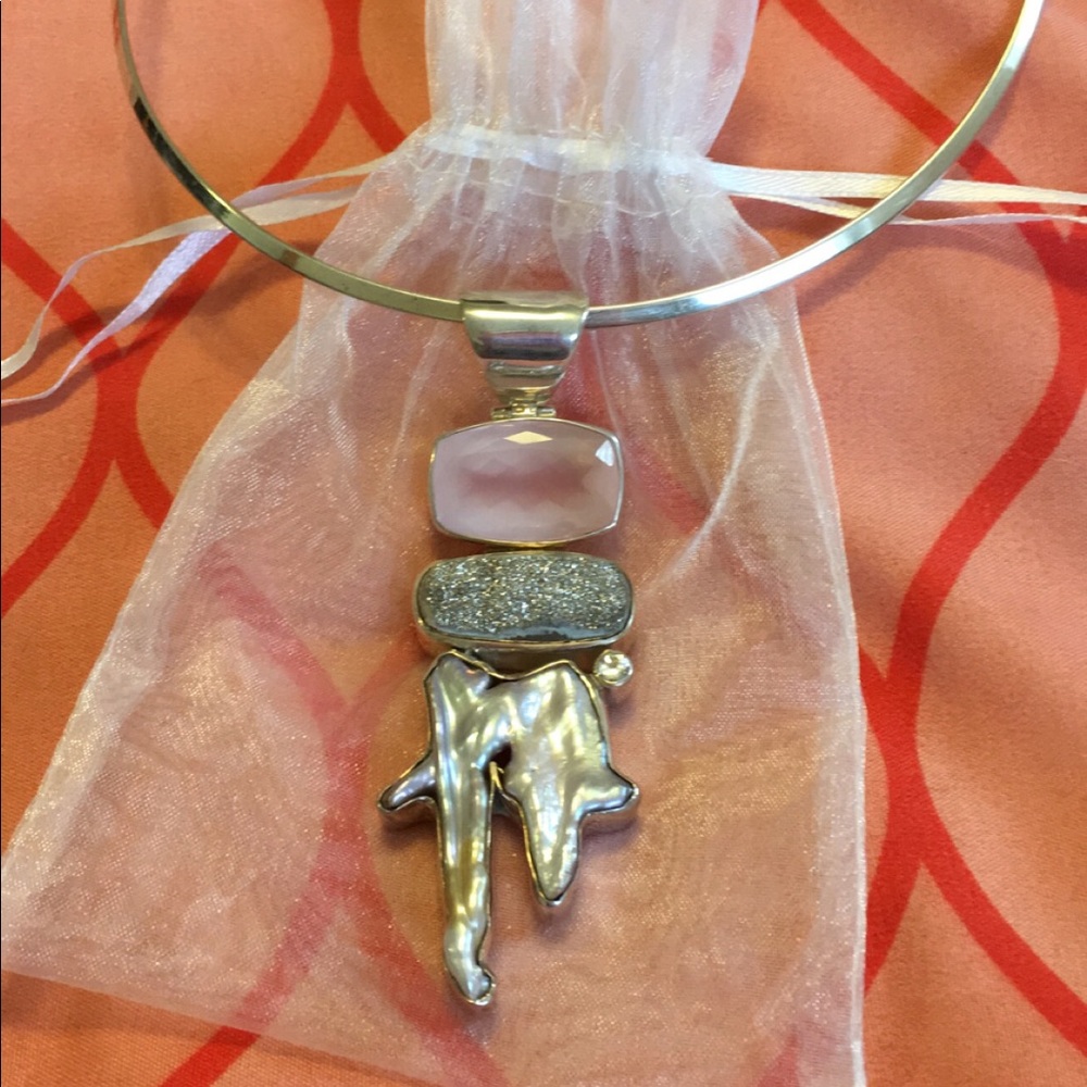 Artisan Precious Stone Pendant  ❤️  Lovers Special